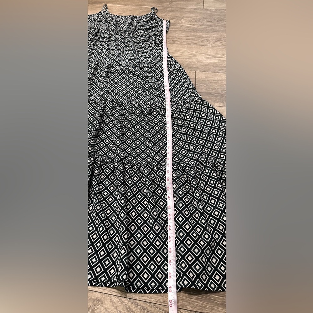 ✨ MICHAEL Michael Kors Maxi Dress – Green, White & Black, - Picture 3 of 14
